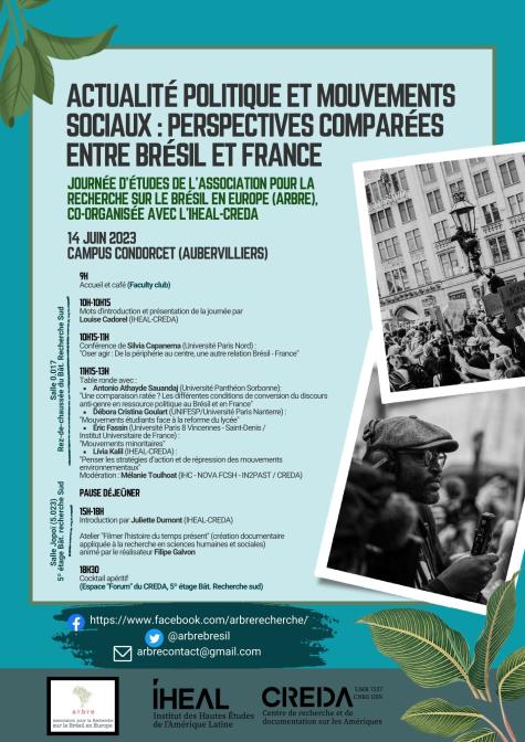 Actualité politique et mouvements sociaux : Perspectives comparées entre France et Brésil