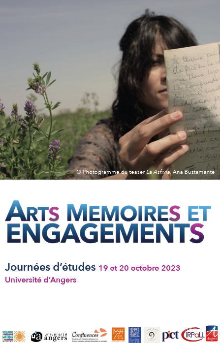 Journée d'études "ArtS MémoireS et EngagementS"